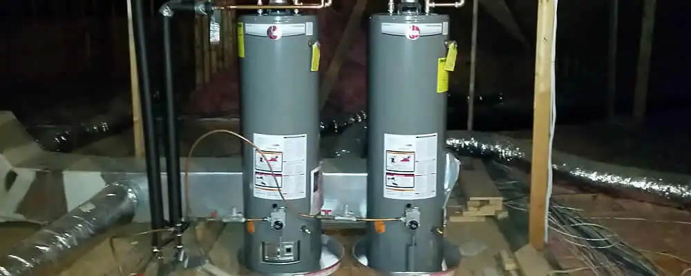 Tankless water heater installation for home hot water in Reno, NV